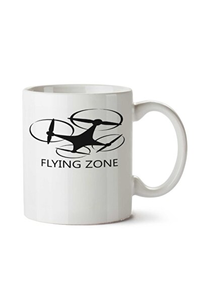 ART HEDİYE كوب مطبوع عليه وجهين من Flying Zone