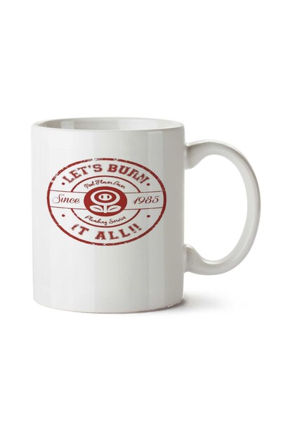 ART HEDİYE كوب Florzinha منذ عام 1985 مطبوع على الجانبين