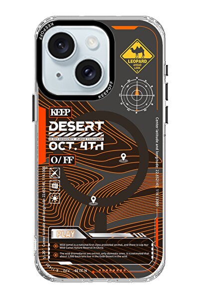 m.tk moveteck İphone 15 Kılıf 3 Boyutlu Island Shark Bear Desenli Karakterli ...