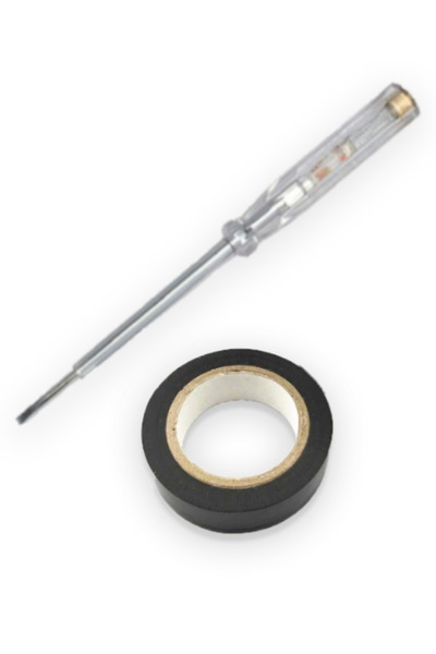 Flora Elektromarket Usta Seti Kontrol Kalemi ve İzole Bant