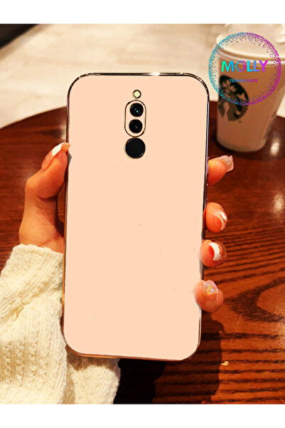 Molly Technology Xiaomi Redmi 8 Için Rose Kenarları Gold Detaylı Lüks Silikon...