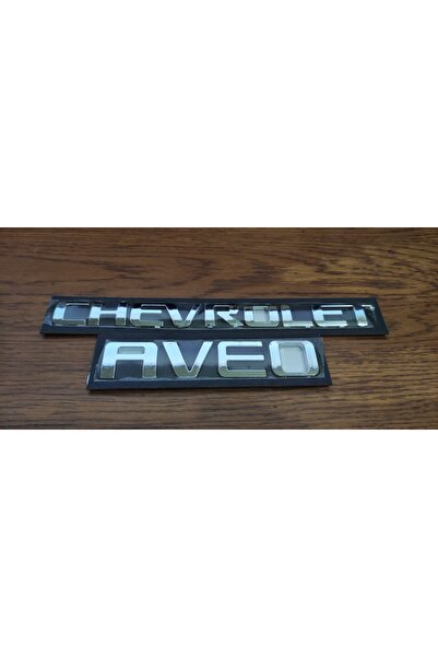 OEM Chevrolet Aveo Bagaj Yazısı 2li Takım İTHAL A KALİTE