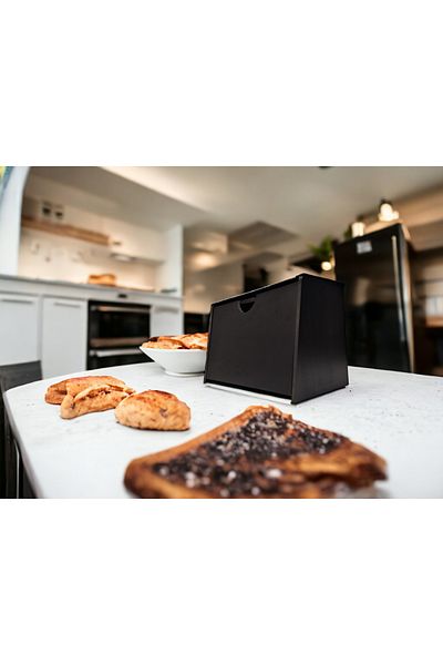 woodluck Wooden Bread Bowl with Cutting Board