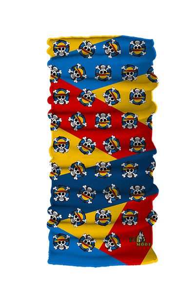 TEEMOOD PIRATE PARROT One Piece Kaisen Anime Manga Motor Cycling Face Mask Bandana Outdoor Neck Collar Buff Headwear