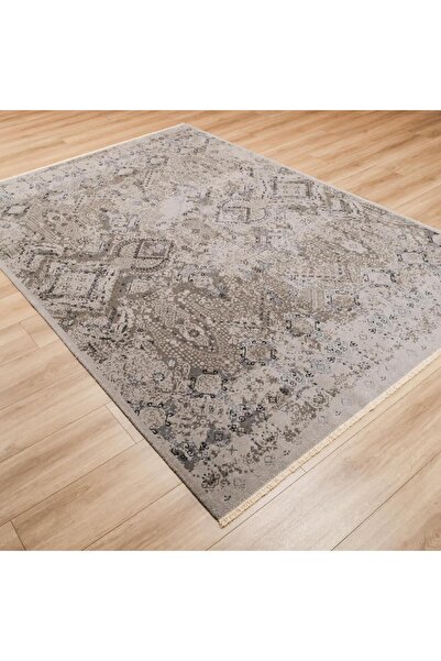 Halıcızade Vintage Desenli Makine Dokuma Halı-nırvana Nr 01 Grey Blue