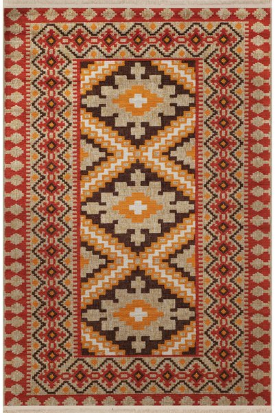 Rugs Modern Halı Multicolored Ethnic Traditional Motif Patterned Creative Vin...