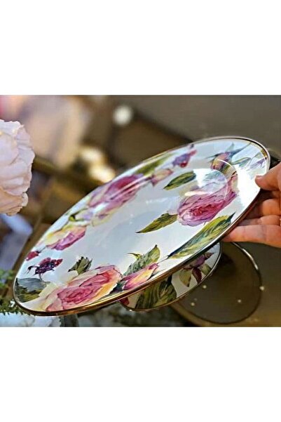 missbety Miss Bety - طبق معجنات الكيك ديلوكس من دوفي روز بقطر 33 سم - مينا