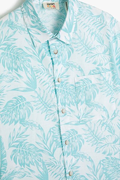 Koton 3skb60017tw Гольф для хлопчиків білий з візерунком