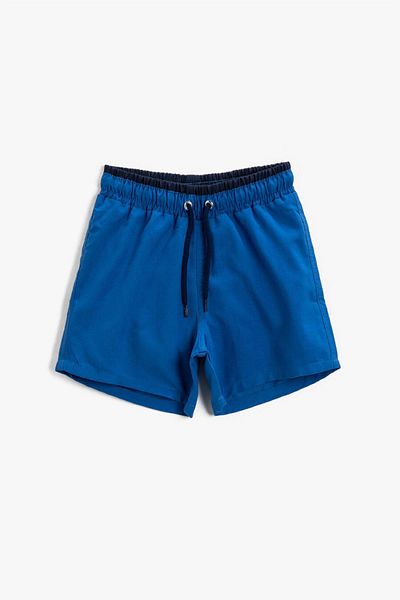 Koton Kids Boy's Saks Blue Sea Shorts