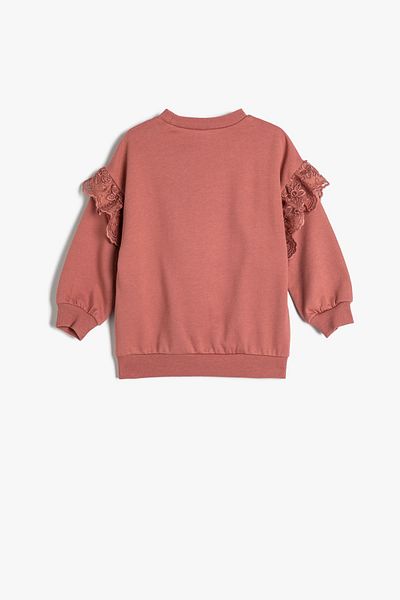 Koton Baby Girl Pink Sweatshirt