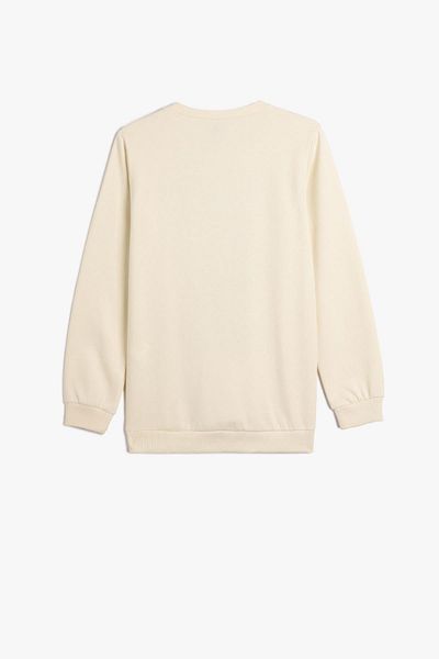 Koton Boy's Ecru Sweatshirt