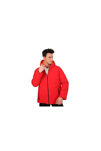 Exuma Erkek Mont - Kırmızı