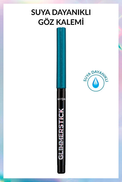 AVON Glimmersticks Pırıltılı Asansörlü Suya Dayanıklı Göz Kalemi Aqua Sparkle
