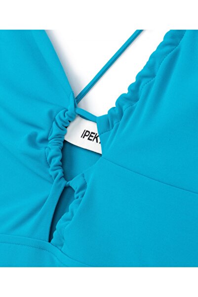 İpekyol Cutout midi penye elbise