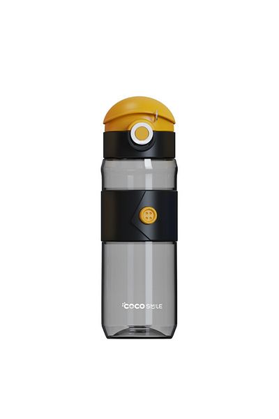 Vagonlife Cocosmile 580ml Silicone Body Button Patterned Comfortable Drinking Tritan Children's Water Bottle