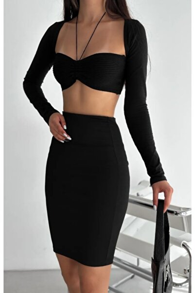 Lion Collection Μίντι Pencil Φούστα