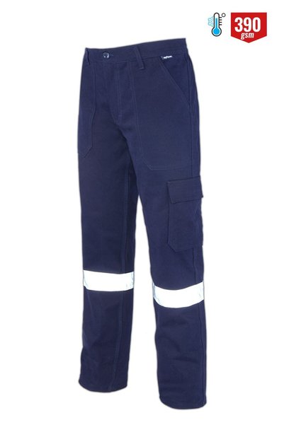 Frekans İş Güvenliği İş Kıyafetleri 7/7 Lacivert Kışlık Komando Cepli Iş Pantolonu