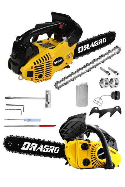 Dragro Alman 25cc Mini Benzinli Testere Ağaç Odun Dal Budama Ve Kesme Testere...