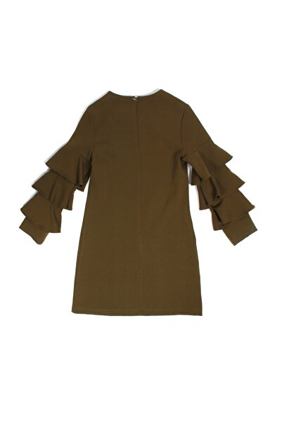 incity Girl's Khaki Dress