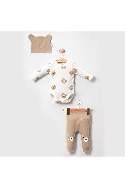 yukobaby bebeğiniz için en doğalı BEBEK AYICIKLI 3'LÜ YENİDOĞAN HASTANE ÇIKIŞ...