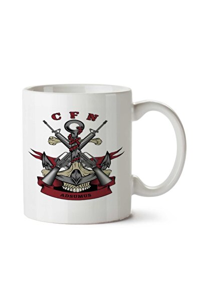 ART HEDİYE كوب بطبعة جمجمة على الجانبين