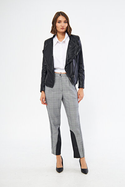 LAMANTE SİYAH DERİ CEKET