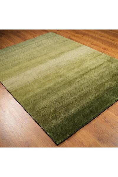 Halıcızade Focus Serisi Sade Desenli El Dokuma Halı-focus Green