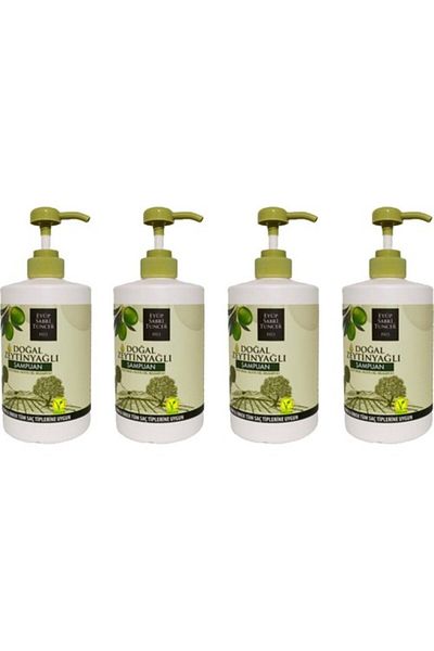 Eyüp Sabri Tuncer 700 ml Natural Olive Oil Shampoo - X 4 Pieces