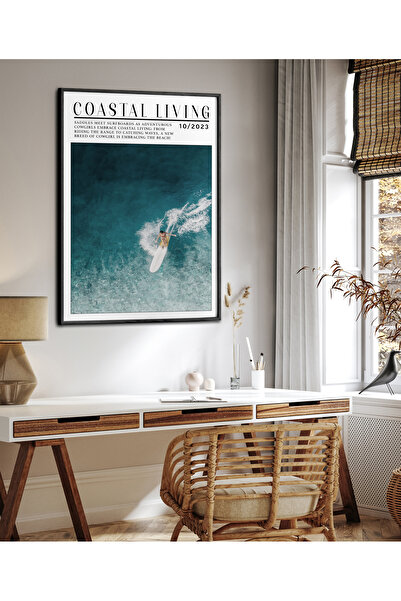 HOMEPACK Tekli Çerçeveli Tablo Modern Art Poster Tablo TK/226