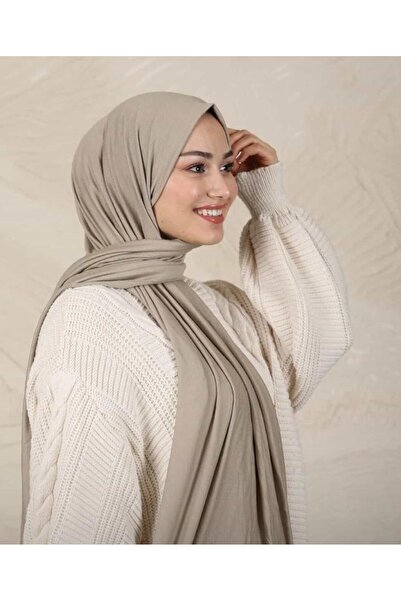 nacar çarşı Women's Plain Single Color Combed Shawl