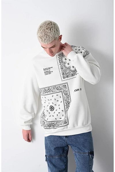 kargasa Bandana Print Sweatshirt
