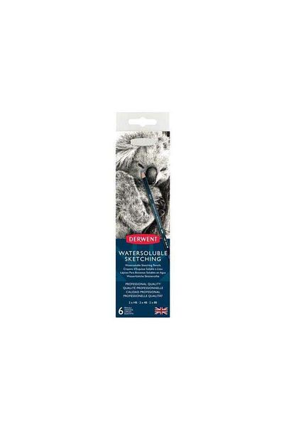 Derwent Watersoluble 6*Piece Tin Box NDw0700837