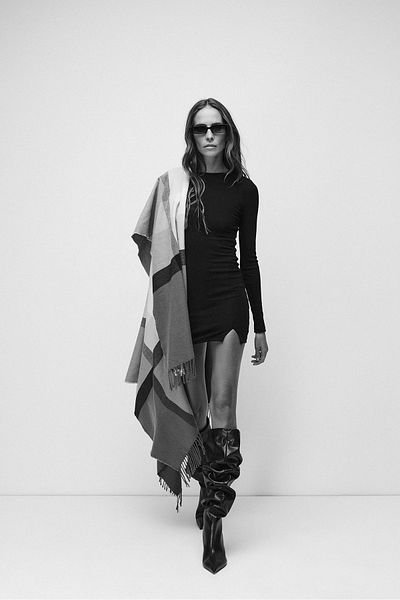 No Matter What Slit Mini Dress in Turkish Fabric