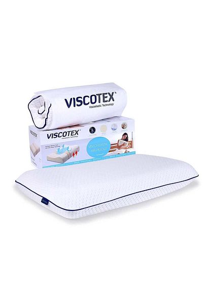 VİSCOTEX Виско ортодоксална възглавница | 70x40x12см | Бяло