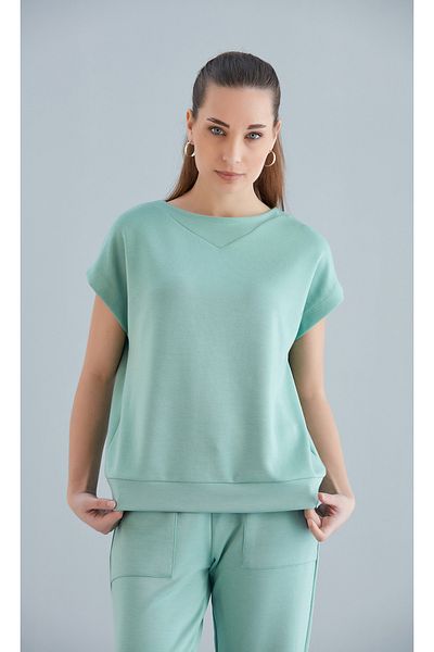 Hogg Soft Textured Modal Sleeveless Sweatshirt