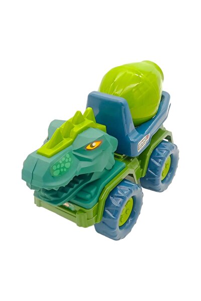 Farbu شاحنة خلط تريكس دينو BMD501، لعبة شاحنة ديناصور للأعمار من 3 سنوات فما فوق