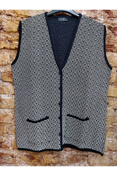 Gürkan Triko Knitwear Steel Knitted Vest