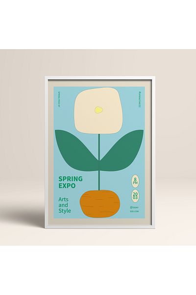 HOMEPACK Pictură cu un singur cadru Pictură poster de artă modernă Tk/249