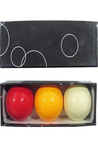 Clifton Beyaz Bilardo Topu 3 Top - Üç Bant Topu