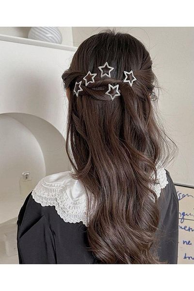 EFBUTİK Y2k Star Style - Cataramă cu 8 stele