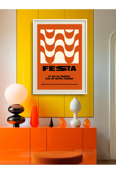 HOMEPACK Jednostruka uokvirena slika, moderna umetnička poster slika TK/244