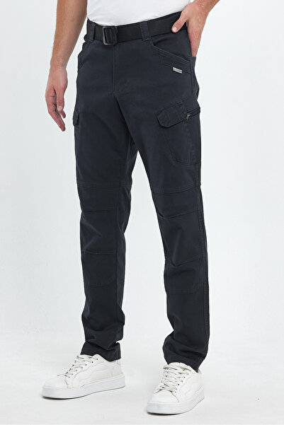 twentyfive25 Erkek Rahat Kesim Pamuklu Antrasit Renk Tactical Taktik Kargo Pantolon