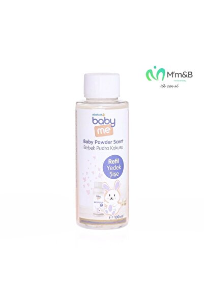 Baby&Me Bebek Pudra Oda Kokusu Yedek Şişe 100 ml / Oda Kokusu /Pudra Kokusu