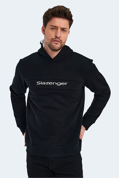 Slazenger Мъжки черен суитшърт - KRIS IN