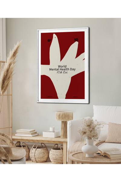 HOMEPACK Tekli Çerçeveli Tablo Modern Art Poster Tablo TK/260