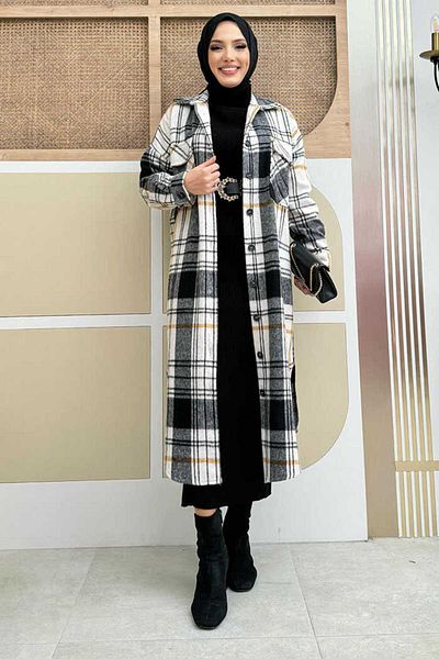 Bym Fashion Μπλουζάκι με κουμπιά με λεπτομέρεια κασμίρ Ξυλοκόπος 7620 Γκρι
