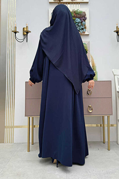 Bym Fashion Ovális, összegyűjtött ujjú mandzsetta elasztikus cipzárral, teljes méretű Ferace Bym5 sötétkék