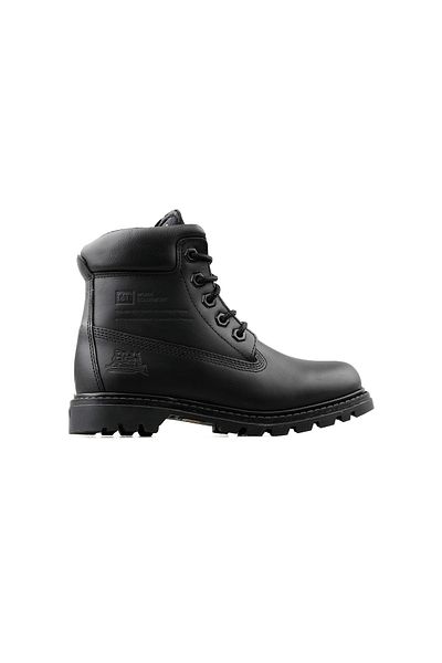 Caterpillar CAT Bruiser 2.0 Παιδικές μπότες casual 015F 101087 -ΜΑΥΡΟ-ΔΕΡΜΑΤΙΝΟ Μαύρο