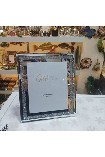 Genel Markalar Fotoğraf Çerçevesi Aynalı Taşlı 20x25 cm