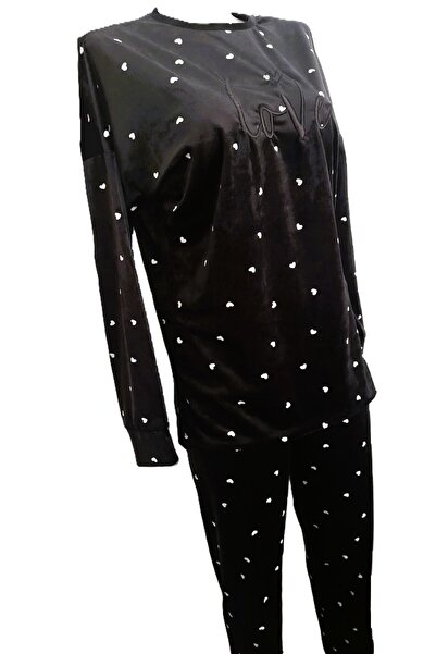 FAMES PİJAMA Velvet Pajama Set